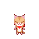 orangecatheartjump Emoji