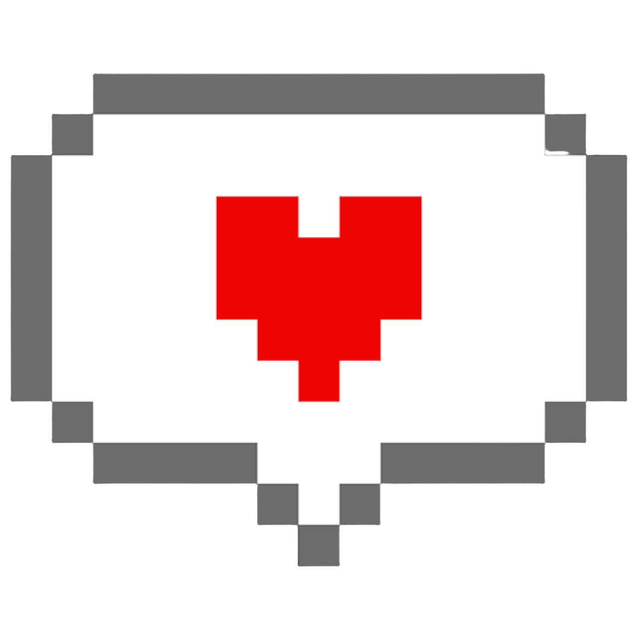 PixelLoveBubble Emoji