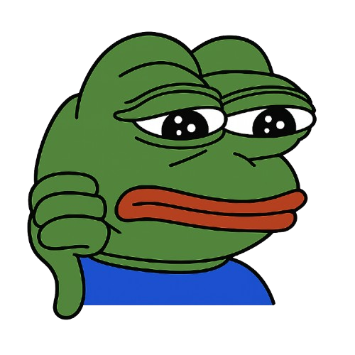 Pepe_Dislike Emoji