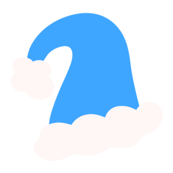 Santa_Blue Emoji