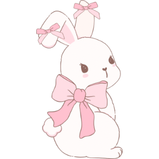 CoquettePinkBunny2 Emoji