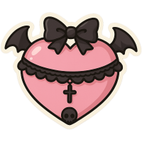 Gothpinkheart Emoji