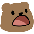 Bearsuprised Emoji