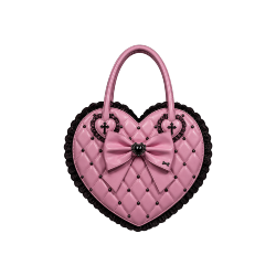 Pinkgothheartbag Emoji