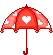 redheartumbrella Emoji