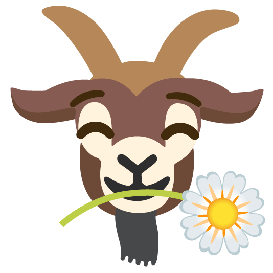 flower_goat Emoji