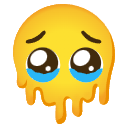 melting_tearing Emoji