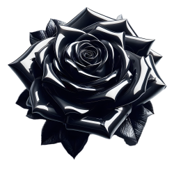 Black3dshinnyrose Emoji