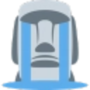 moyai_crying Emoji