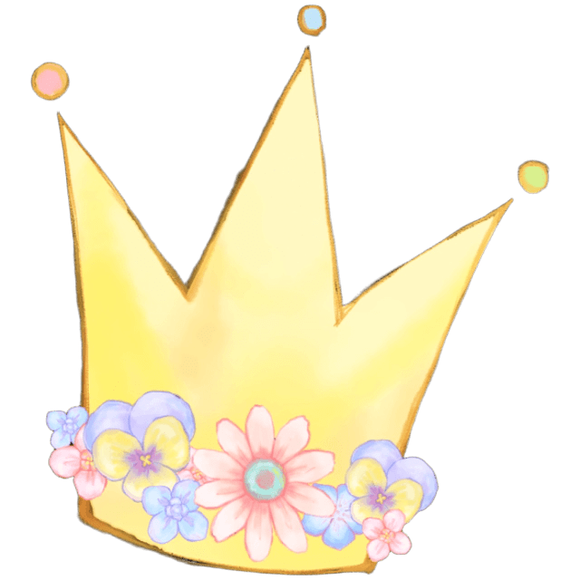 FloralBirthdayCrown Emoji