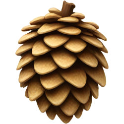 Beigepinecone Emoji