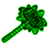 LightGreenBanHammer Emoji