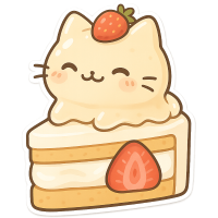 Strawberrycakeandcat Emoji