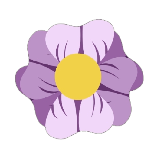 Purpleflower Emoji
