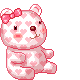 pinkheartbear Emoji