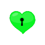 Greenheartlock Emoji