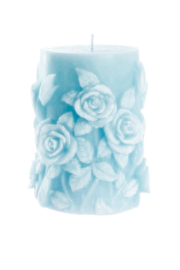 LightBlueRoseCandle Emoji