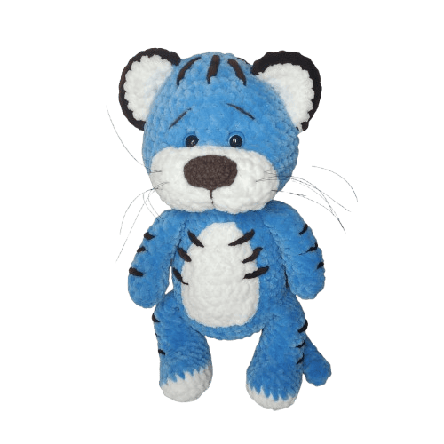 blue_tiger_crochet_plushie Emoji