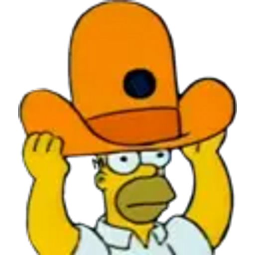HomerBigHat Emoji