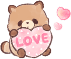 RedPandaHeart Emoji