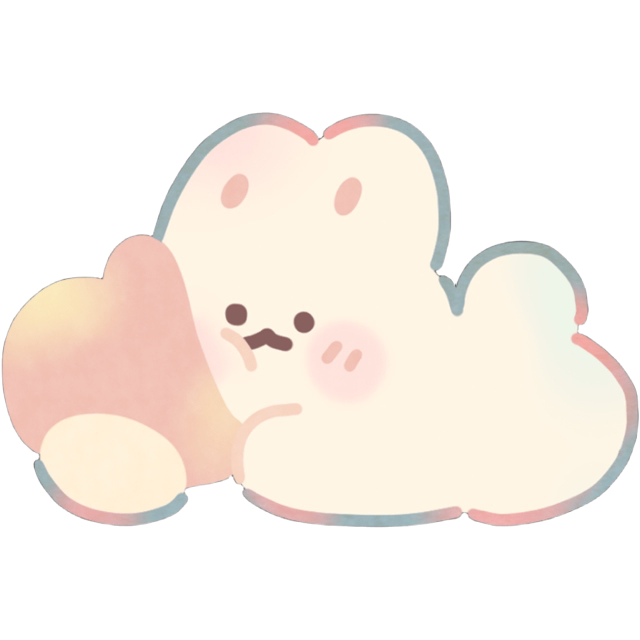SoftBunnyLayingDown Emoji