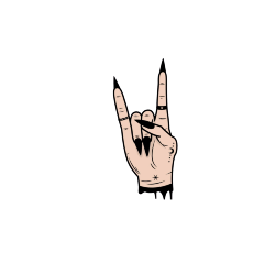 Gothrockstar Emoji