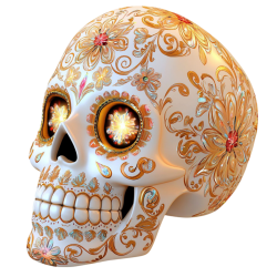 Ornategoldenskullwithintricate Emoji