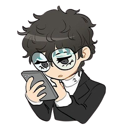 ren_amamiya_think Emoji