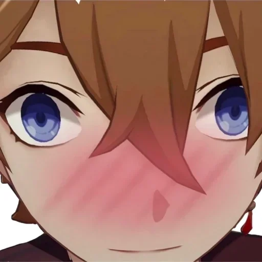 Tartaglia_Blush Emoji