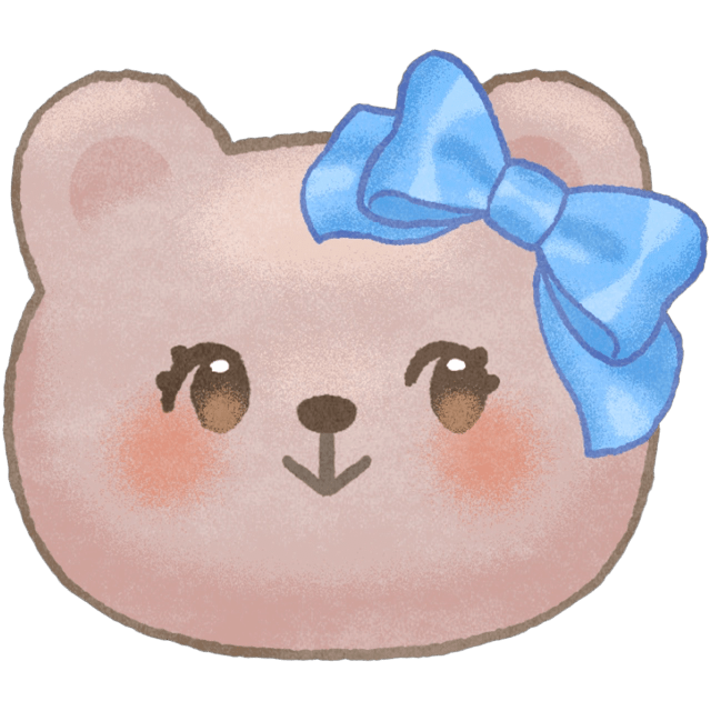 BearBlueRibbon Emoji