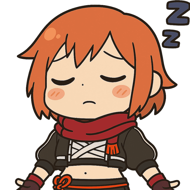 Hiyorisleeping Emoji