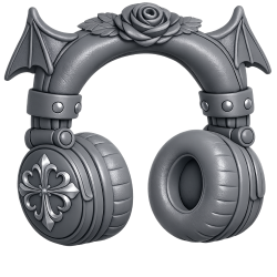 Graygothicheadphones Emoji