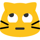 meowrollingeyes Emoji