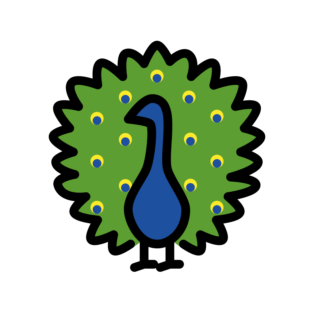 peacock Emoji