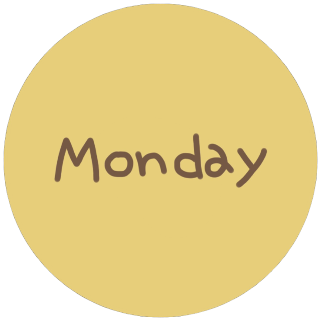 Monday Emoji