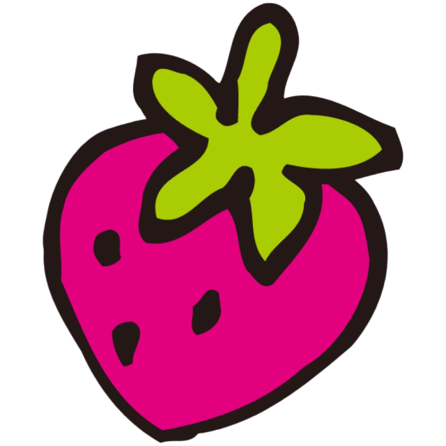 DoodleStrawberry Emoji