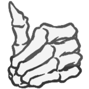 SkeletonThumbsUp Emoji