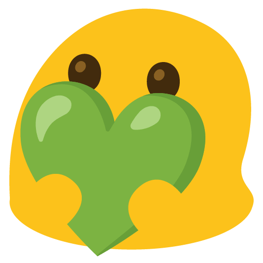 Blobgreenheart Emoji