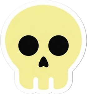 P_yellow_kull Emoji