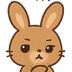 bunny_hmm Emoji