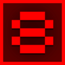 Minecraft8Red Emoji