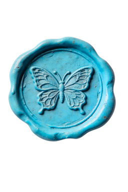 Lightbluebutterflywaxseal Emoji