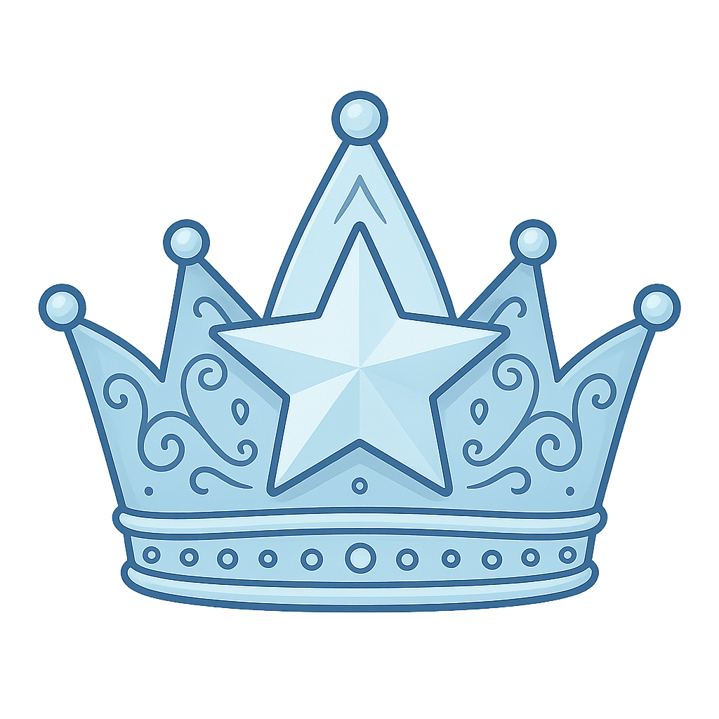 owner_blue_crown_with_star Discord Emoji