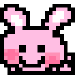PinkBunnyWiggle Emoji