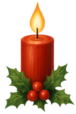 Christmascandle Emoji