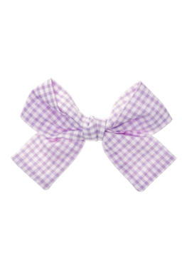 PurpleGinghamBow Emoji