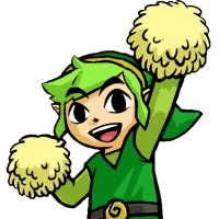 LinkCheerleaderGreen Emoji
