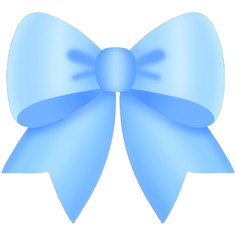 RibbonBlue Emoji
