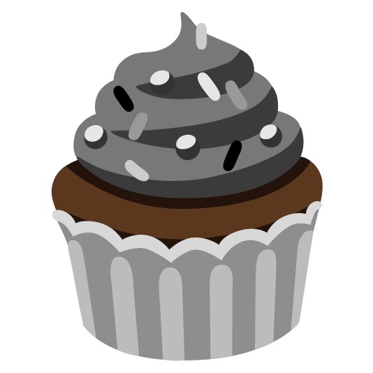blackcupcake Emoji
