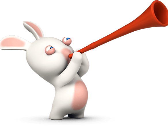 Rabbid_trompete Emoji